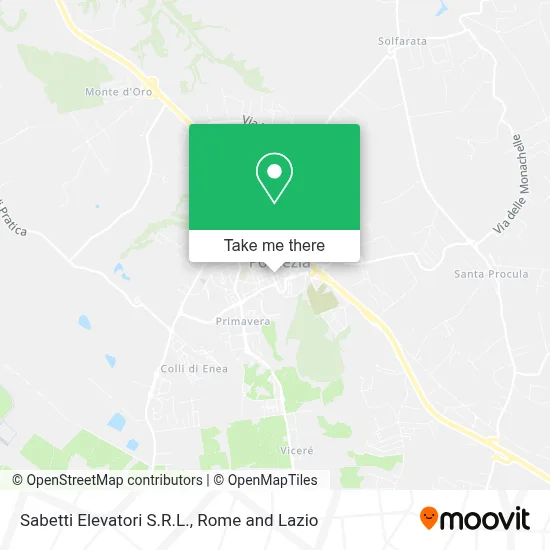 Sabetti Elevatori S.R.L. map