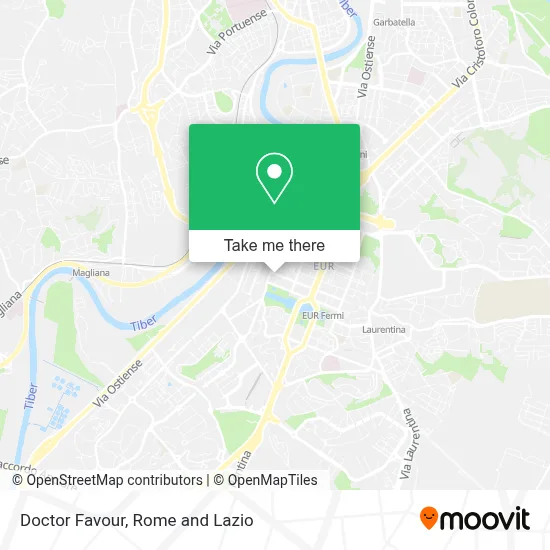 Doctor Favour map