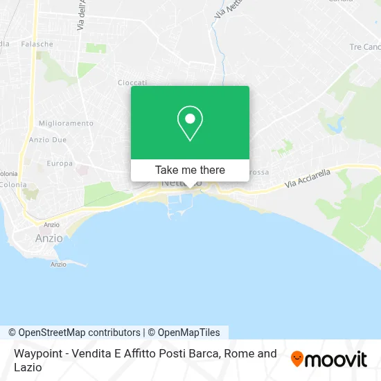 Waypoint - Vendita E Affitto Posti Barca map