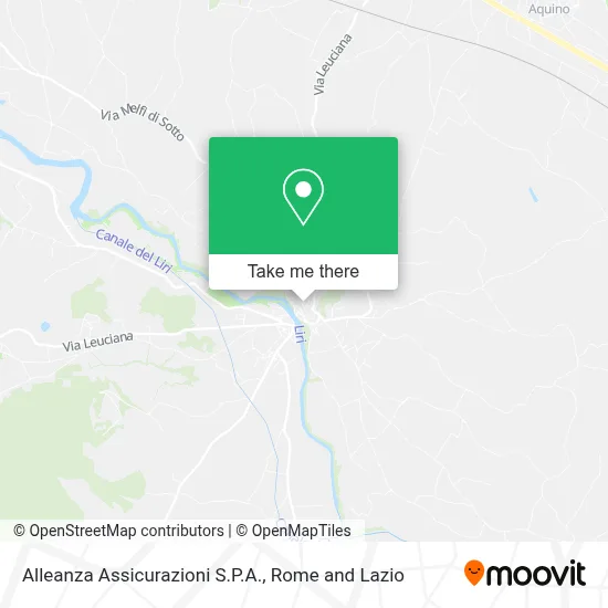 Alleanza Assicurazioni S.P.A. map