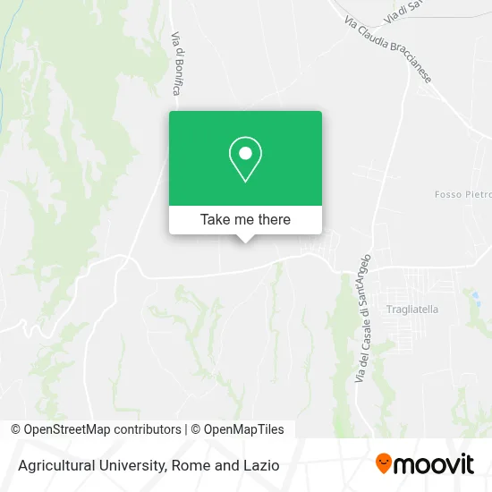 Agricultural University map