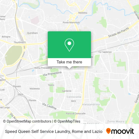 Speed Queen Self Service Laundry map