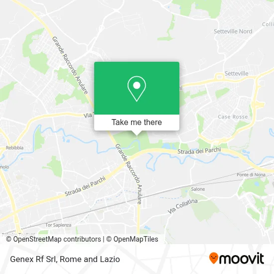 Genex Rf Srl map