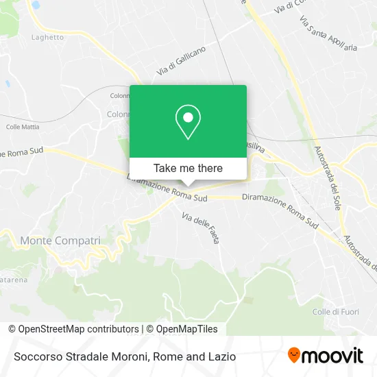 Soccorso Stradale Moroni map