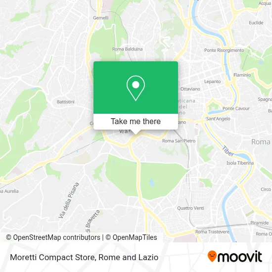 Moretti Compact Store map