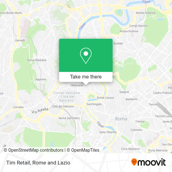 Tim Retail map