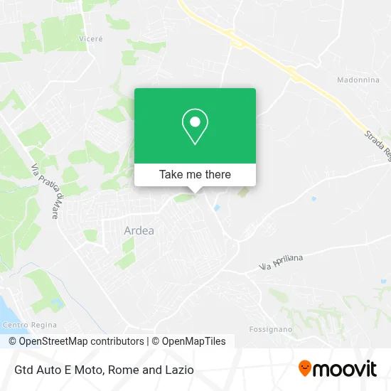 Gtd Auto E Moto map