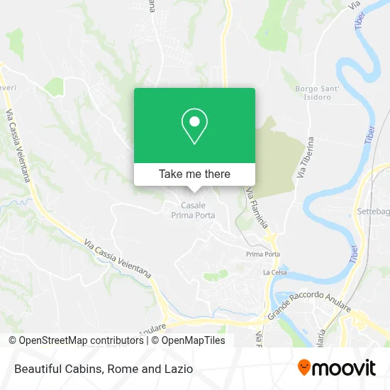 Beautiful Cabins map