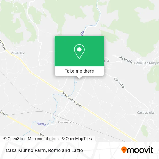 Casa Munno Farm map