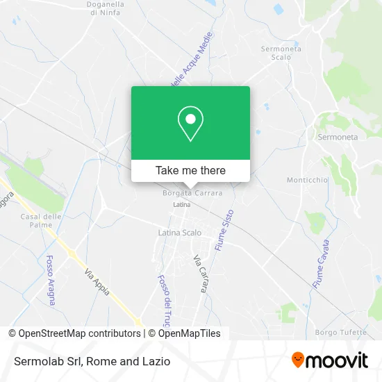 Sermolab Srl map