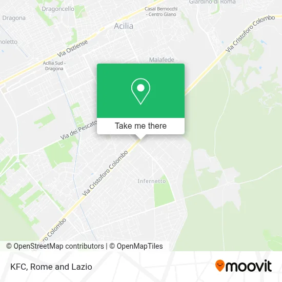 KFC map