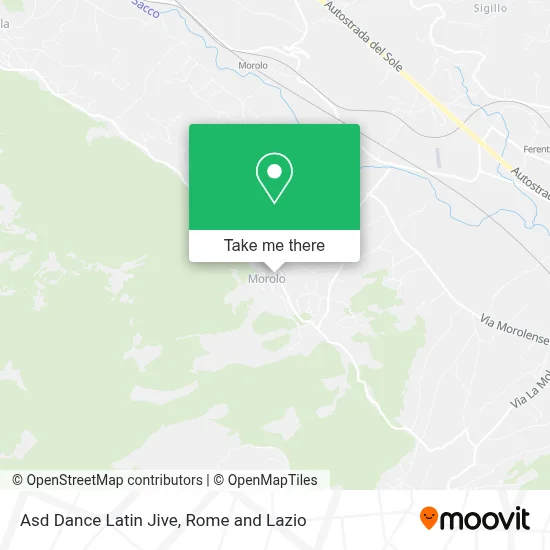 Asd Dance Latin Jive map