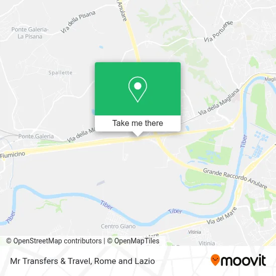 Mr Transfers & Travel map