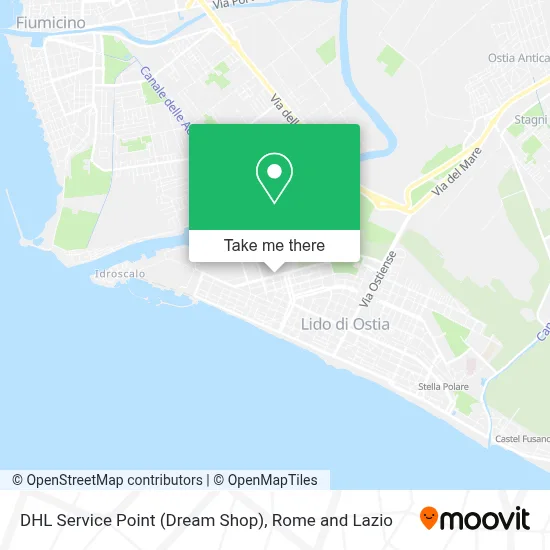 DHL Service Point (Dream Shop) map