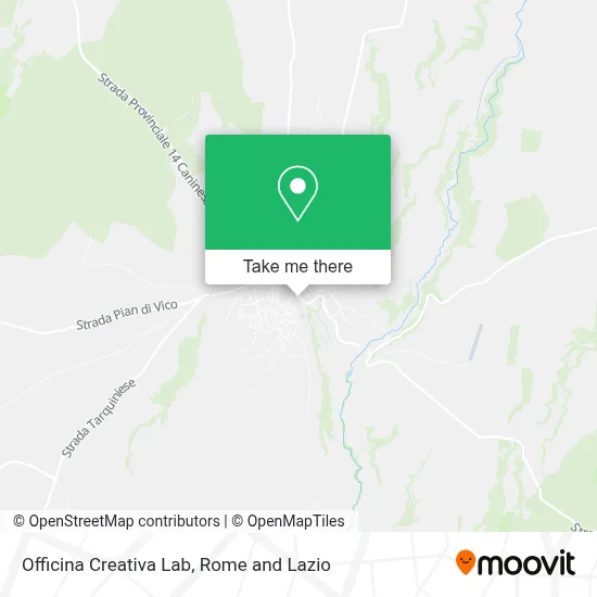 Officina Creativa Lab map