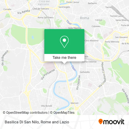 Basilica Di San Nilo map