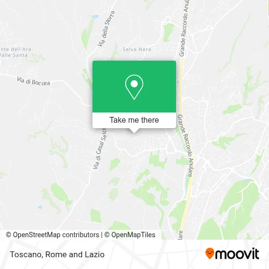 Toscano map
