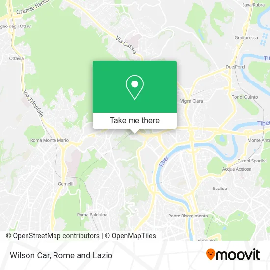 Wilson Car map