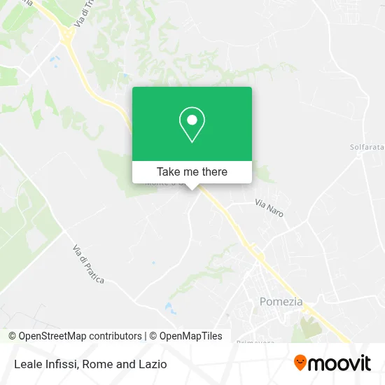 Leale Infissi map