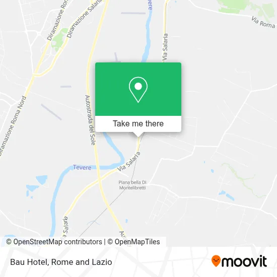 Bau Hotel map