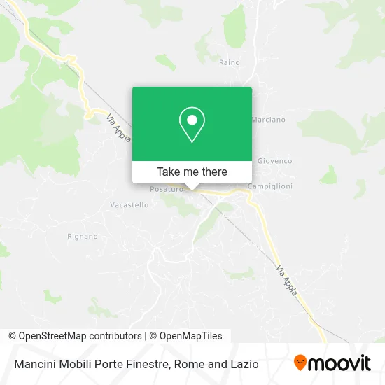 Mancini Mobili Porte Finestre map