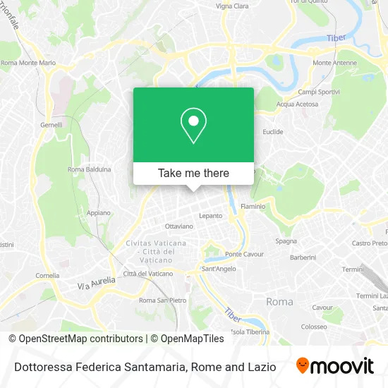 Dottoressa Federica Santamaria map