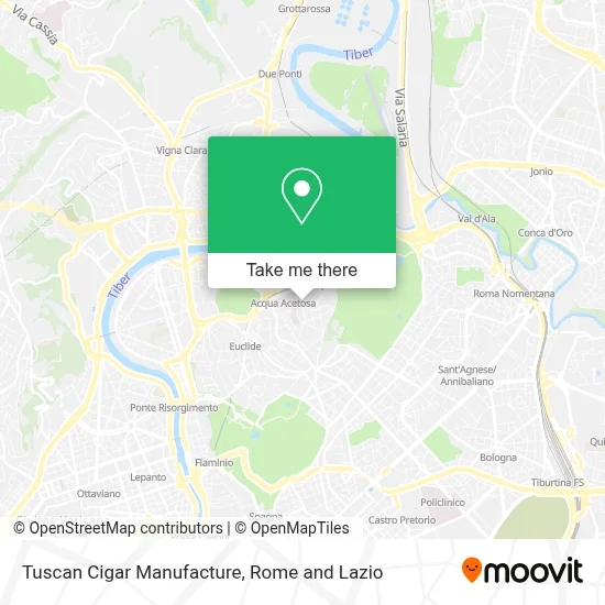 Tuscan Cigar Manufacture map