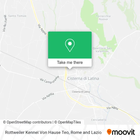 Rottweiler Kennel Von Hause Teo map