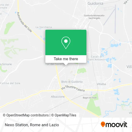 Nexo Station map