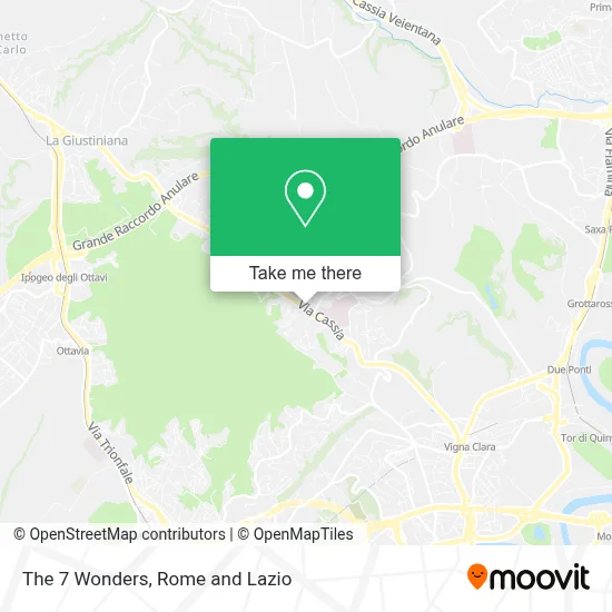 The 7 Wonders map