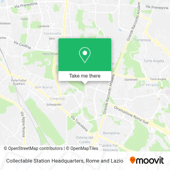 Collectable Station Headquarters map