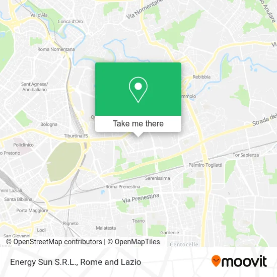 Energy Sun S.R.L. map