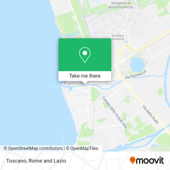 Toscano map