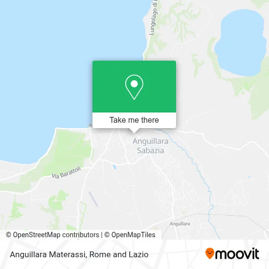 Anguillara Materassi map