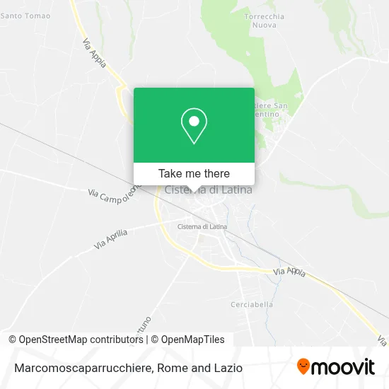 Marcomoscaparrucchiere map