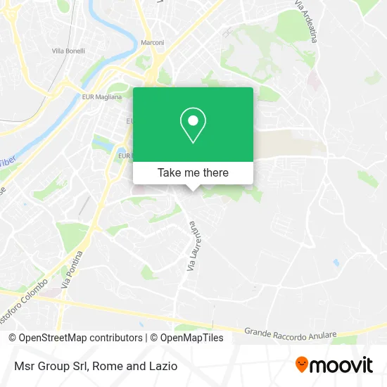 Msr Group Srl map