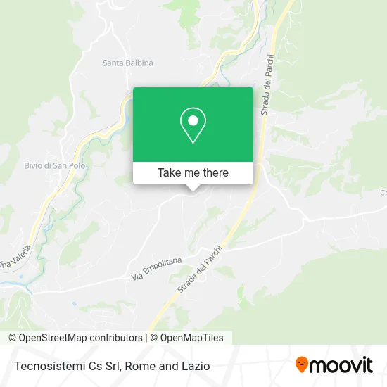 Tecnosistemi Cs Srl map