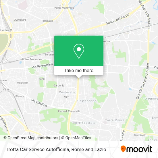 Trotta Car Service Autofficina map