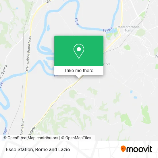 Esso Station map