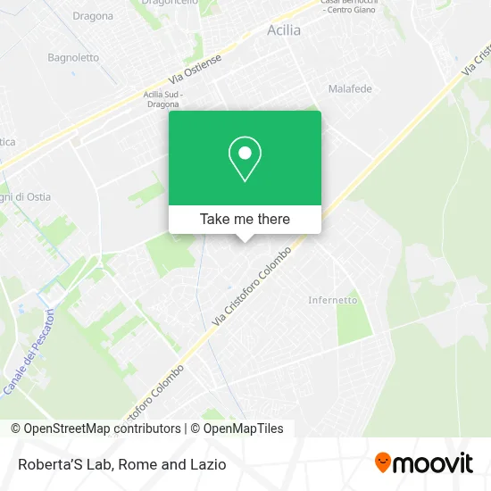 Roberta’S Lab map