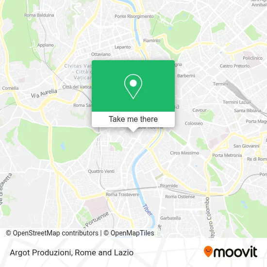 Argot Produzioni map
