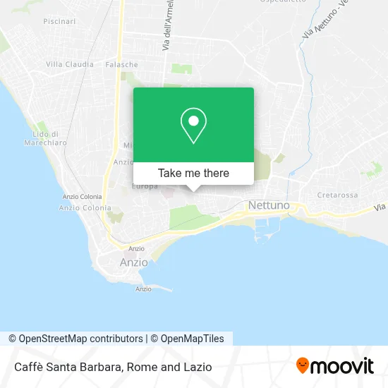 Caffè Santa Barbara map