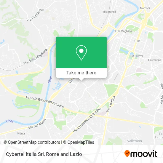Cybertel Italia Srl map