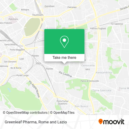 Greenleaf Pharma map