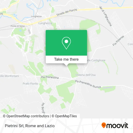 Pietrini Srl map