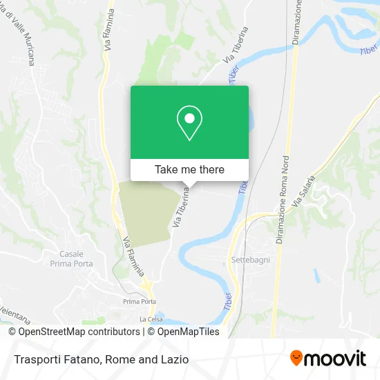 Trasporti Fatano map