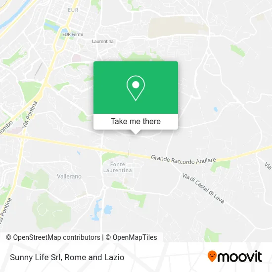 Sunny Life Srl map