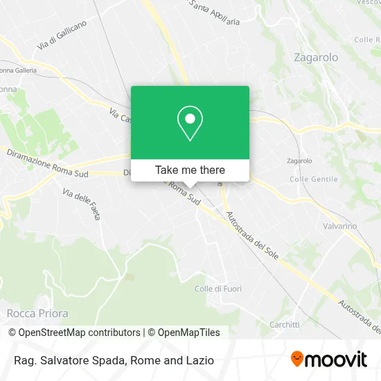 Rag. Salvatore Spada map