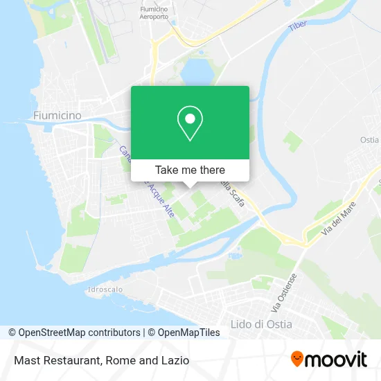 Mast Restaurant map