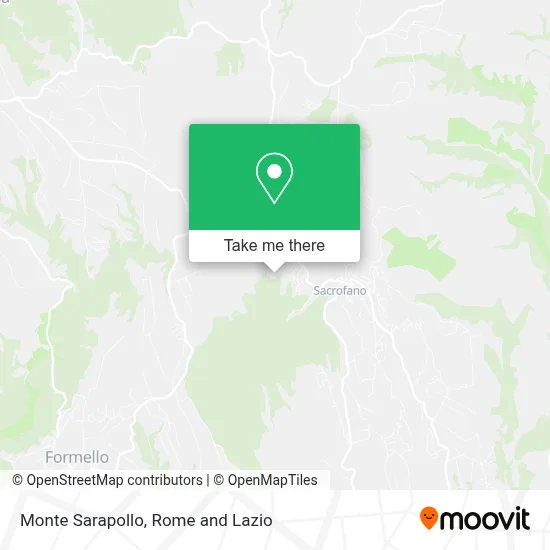 Monte Sarapollo map